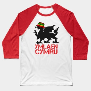 Ymlaen Cymru, Come on Wales Baseball T-Shirt